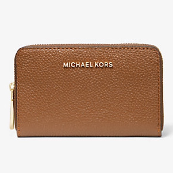 NWOT✨Michael Kors Small Pebbled Leather Wallet - Picture 1 of 5